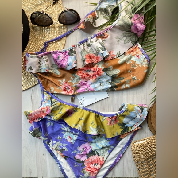 ZIMMERMANN Frill Cut Out Swimsuit - Picture 3 of 15